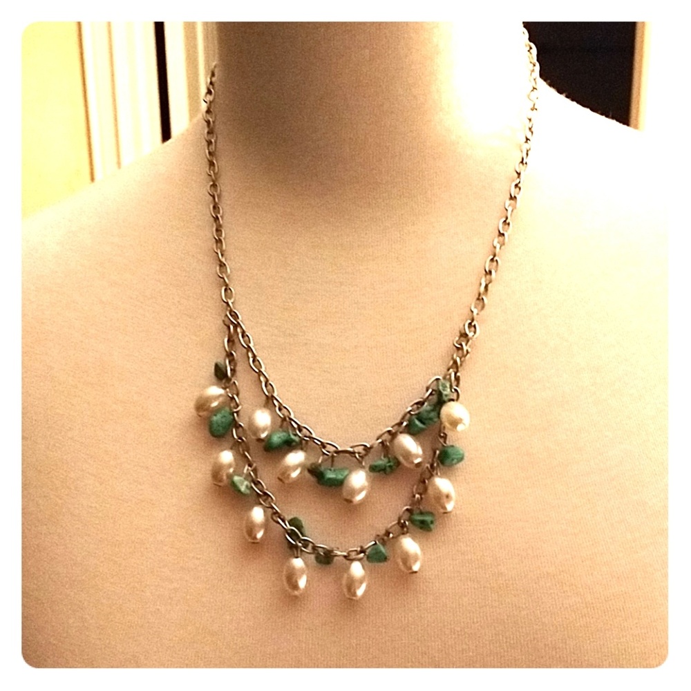 Pearl/ Turquoise and